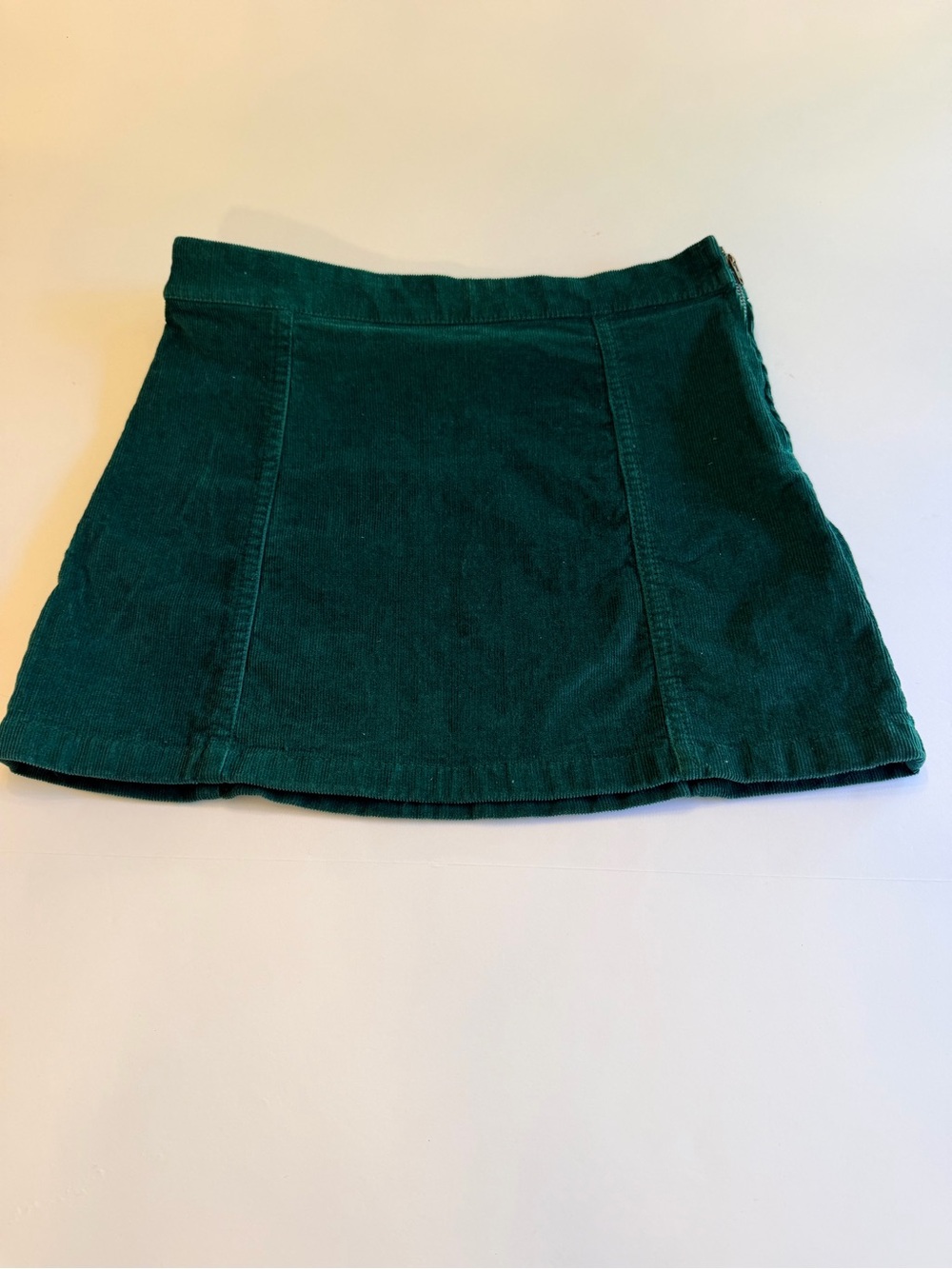 Crewcuts Girls Size 8 Forest Green Corduroy A-Line Skirt